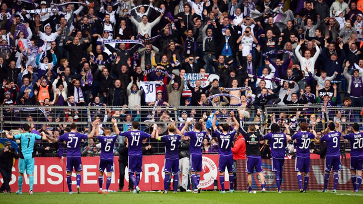 Болельщики «Андерлехта»