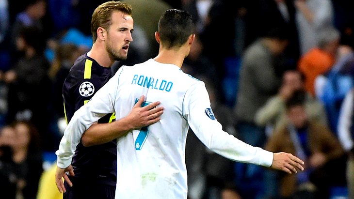 Харри Кейн и Криштиану Роналду