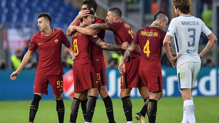 «Рома» оставила от «Челси» обломки