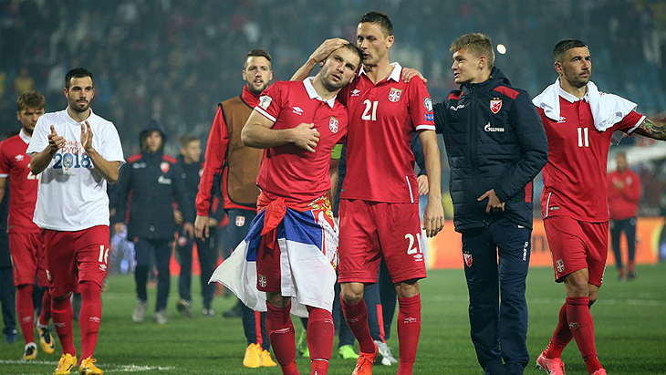 Сборная Сербии