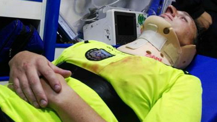 В Аргентине болельщики во время матча избили арбитра