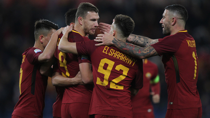 Футболисты «Ромы»