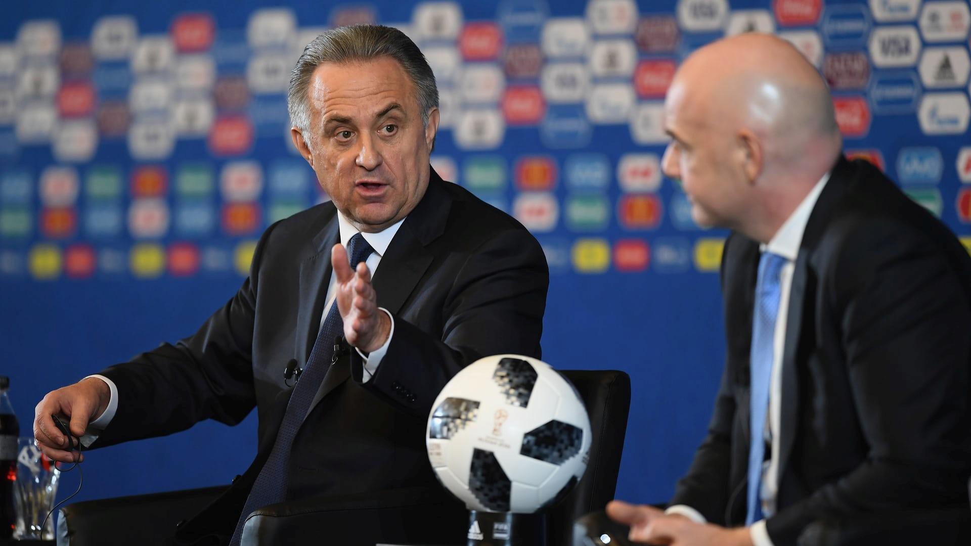 Виталий Мутко и Джанни Инфантино