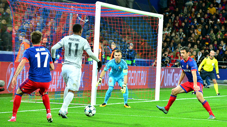 ЦСКА — «МЮ»