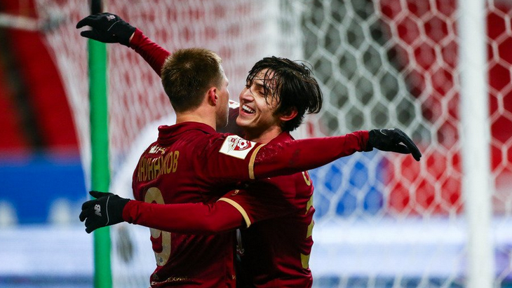 Футболисты «Рубина»