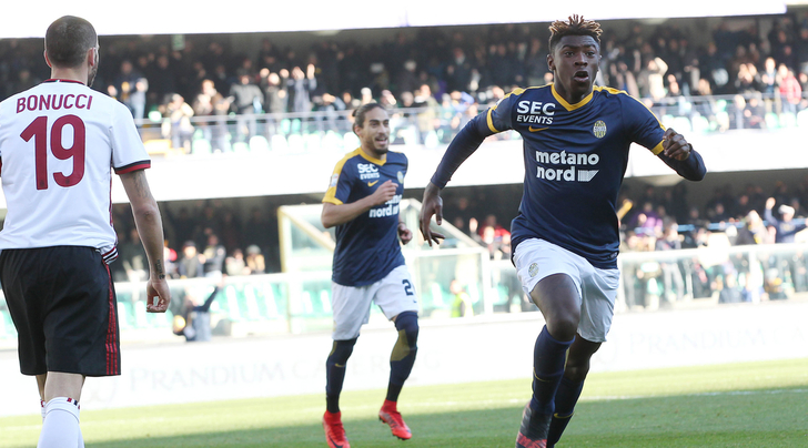 «Россонери» проиграли в Вероне