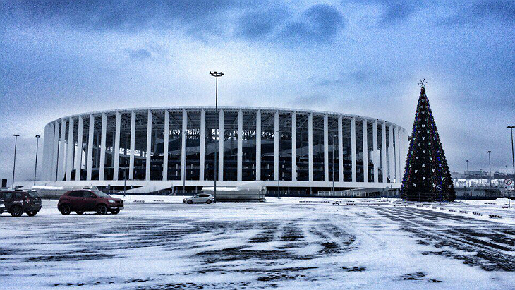 Строительство арены «Нижний Новгород»
