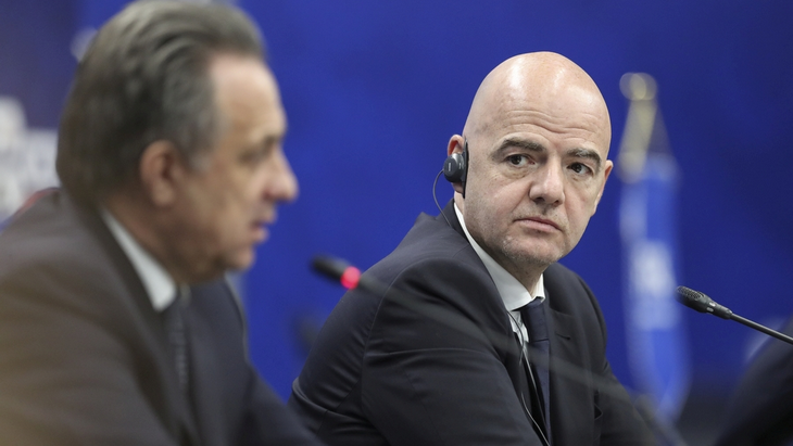 Виталий Мутко и Джанни Инфантино