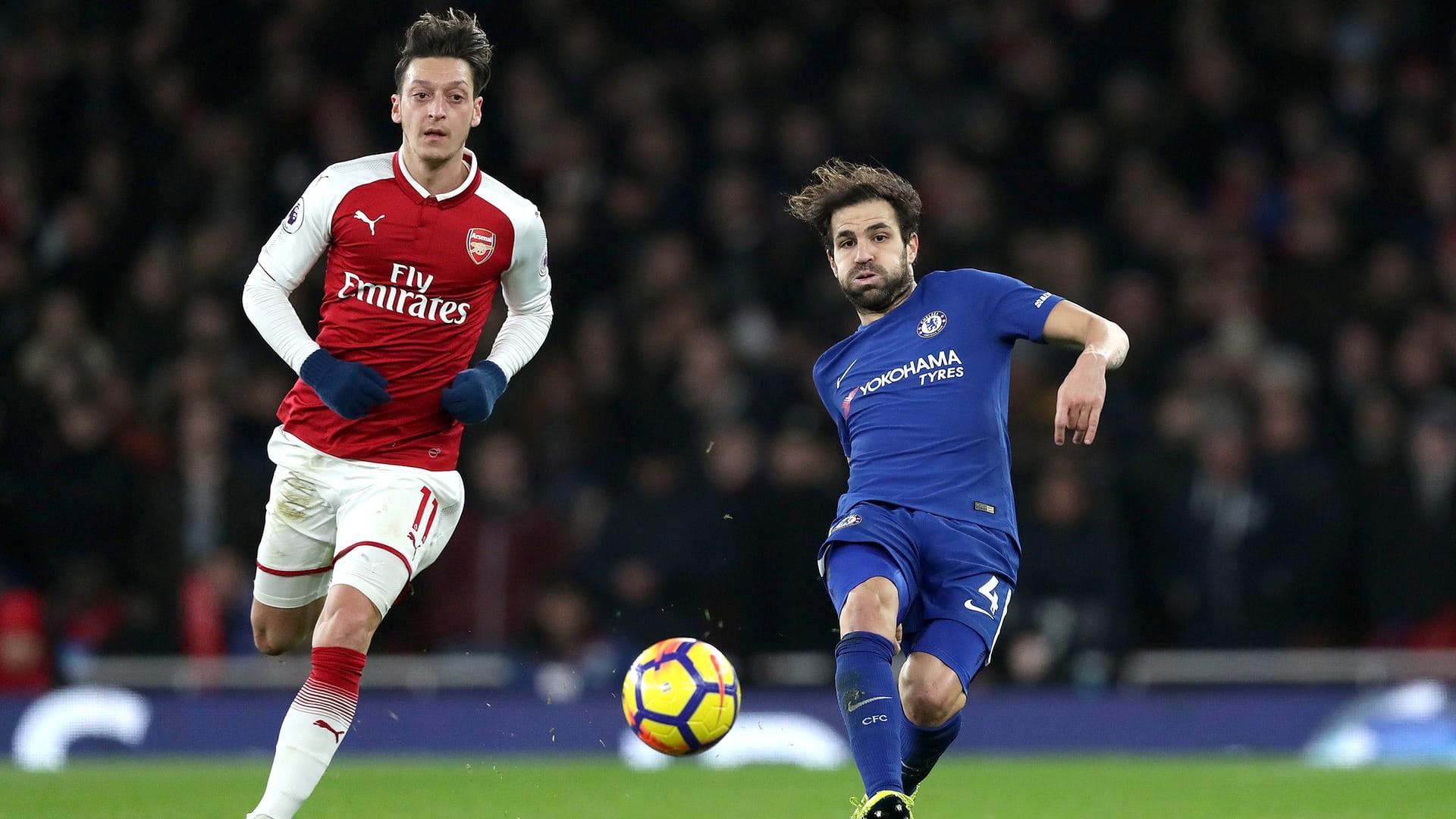 Месут Озил и Франсеск Фабрегас