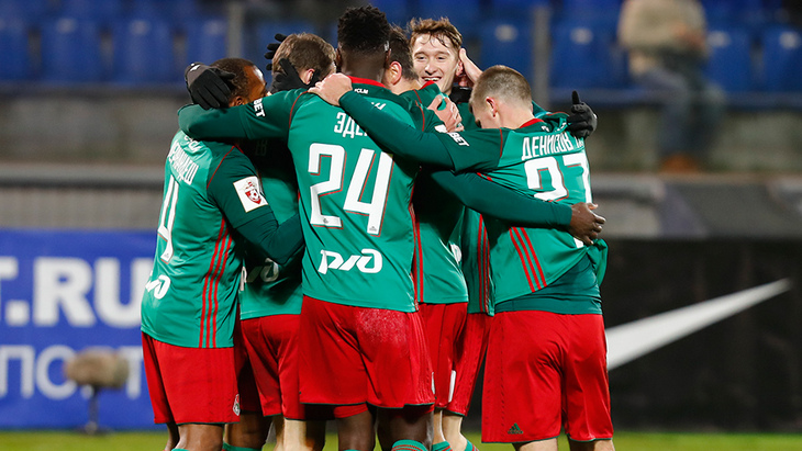 Футболисты «Локомотива»