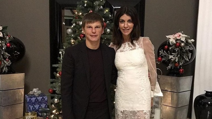 Алиса Аршавина с мужем