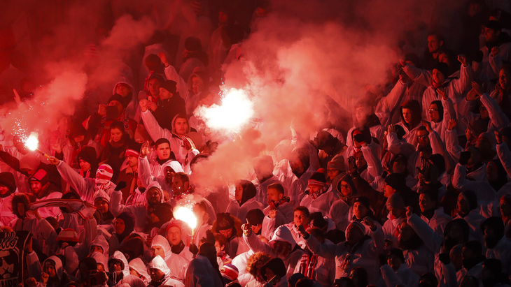 Болельщики «Црвены Звезды»