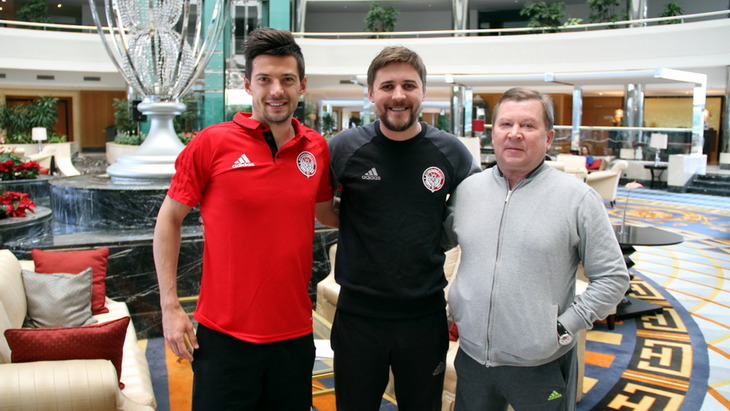 Кирилл Суслов после подписания контракта