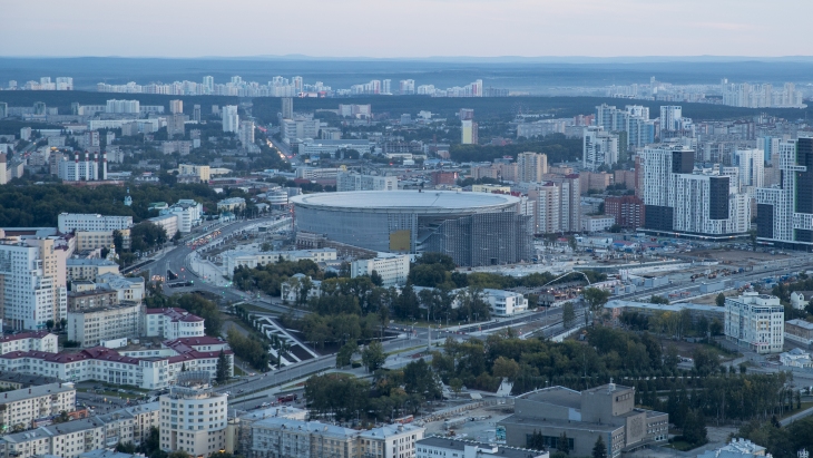 «Екатеринбург Арена» введена в эксплуатацию