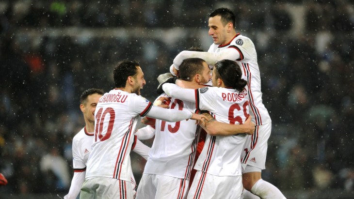 «Милан» впервые с 2009 года не проигрывает 13 матчей подряд