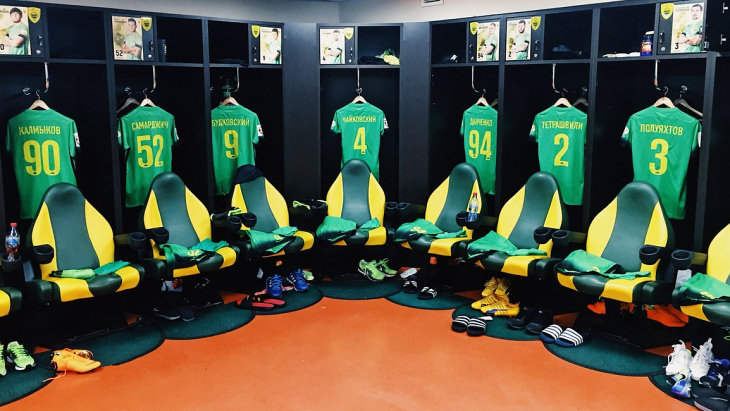 Объявлены стартовые составы на матч РФПЛ «Анжи» и «Рубин»