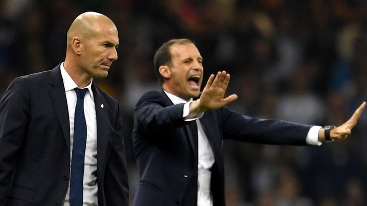 Зидан и Аллегри устроят римейк финала ЛЧ-2017