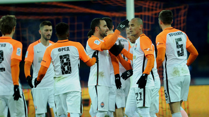 Футболисты «Шахтера»