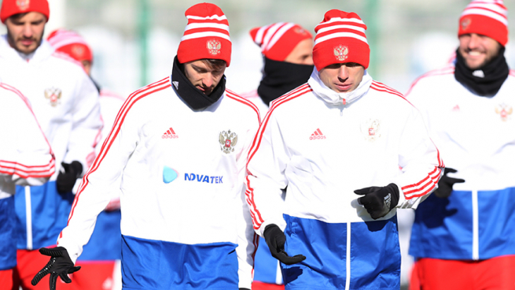 Игроки сборной России