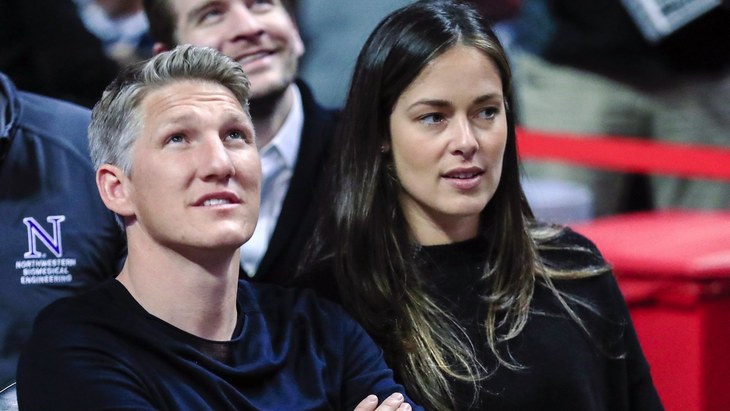 Бастиан Швайнштайгер и Ана Иванович