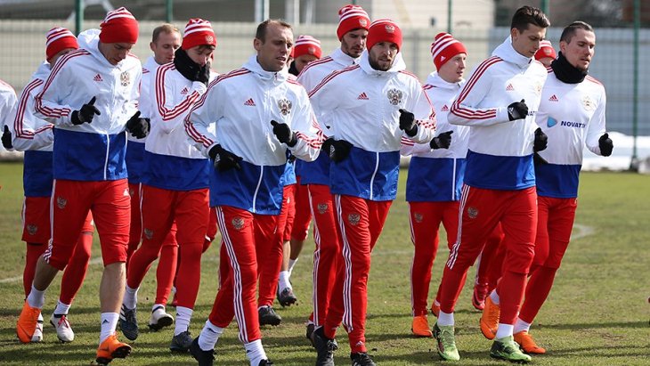 Игроки сборной России