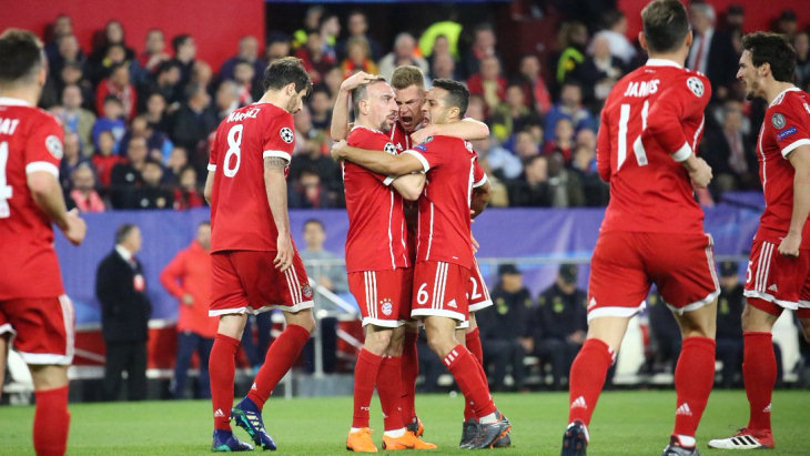 Футболисты «Баварии»