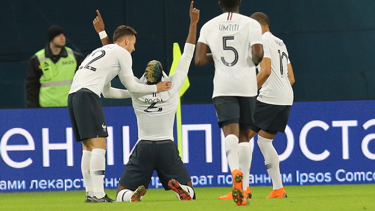 Футболисты сборной Франции