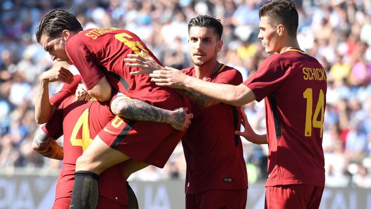 Футболисты «Ромы»