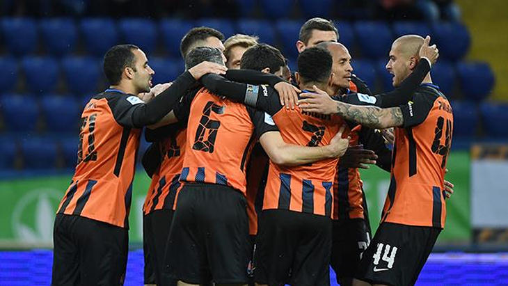 Футболисты «Шахтера»