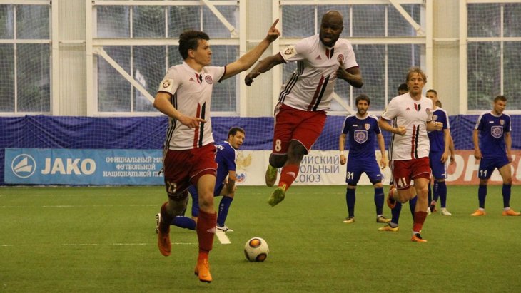 «Амкар» в матче с «Тамбовом»