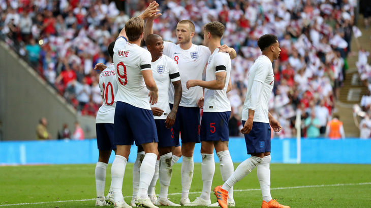 Футболисты сборной Англии