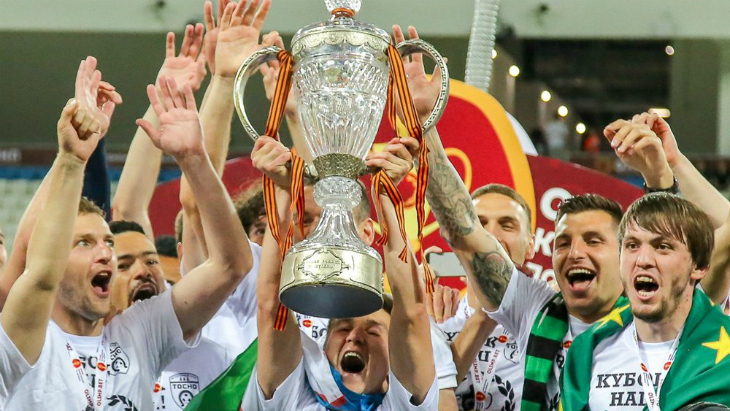 ФК «Тосно» с Кубком России