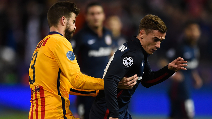 Жерар Пике и Антуан Гризманн