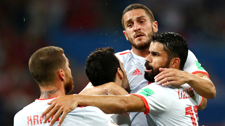 Сборная Испании не удержала победу