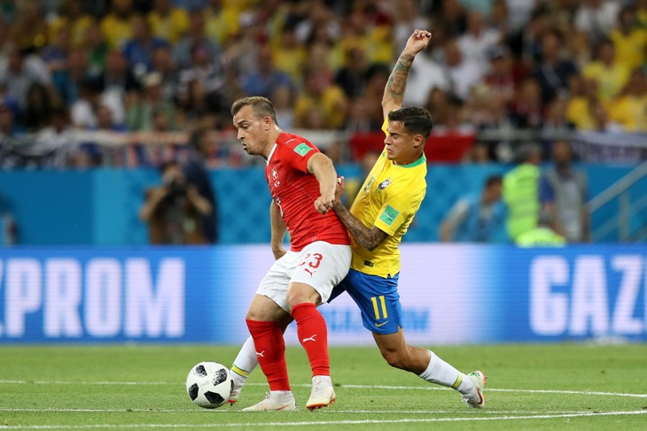 Джердан Шакири против Филиппе Коутиньо