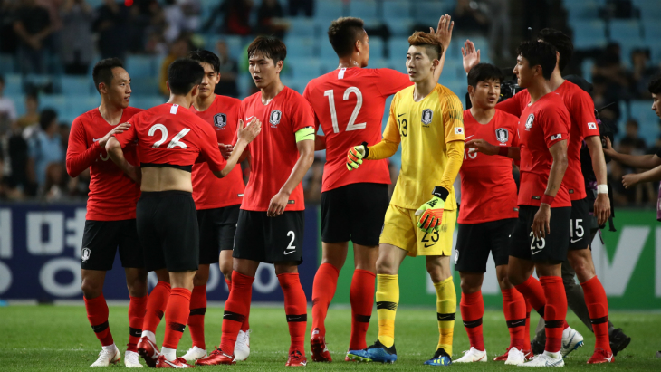 Сборная Кореи готовится менять номера