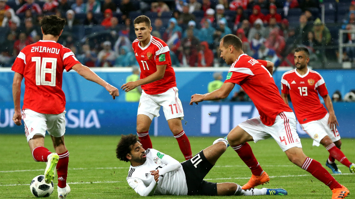 Раскованно затоптали Салаха