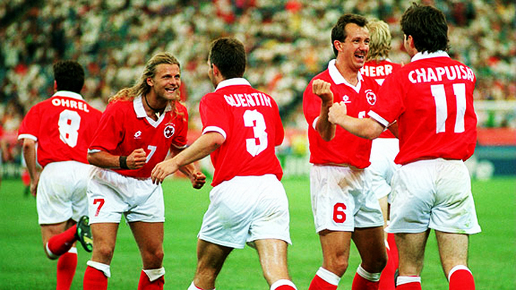 Сборная Швейцарии на ЧМ-1994 в США