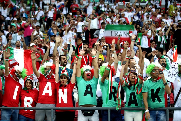 Болельщики сборной Ирана