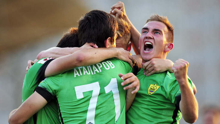 Игроки «Анжи»