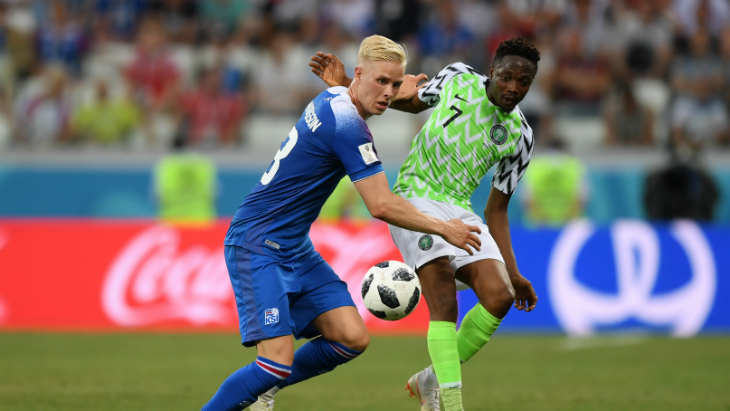 Хёрдур Магнуссон и Ахмед Муса