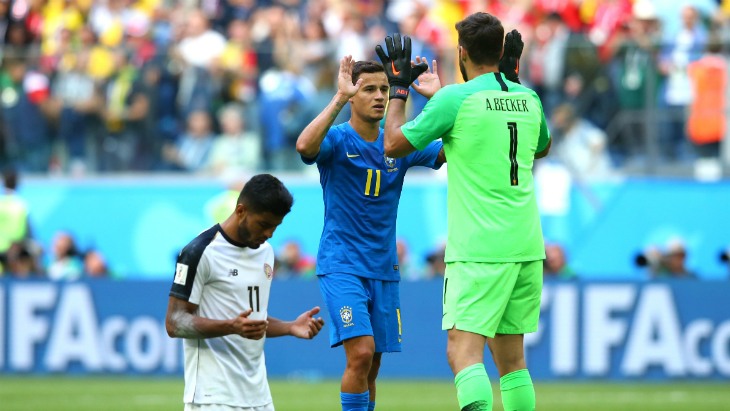 Защитники пали перед Коутиньо