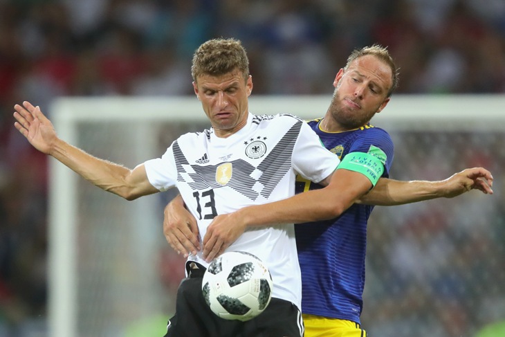 Шведы долго держались против немецких звезд