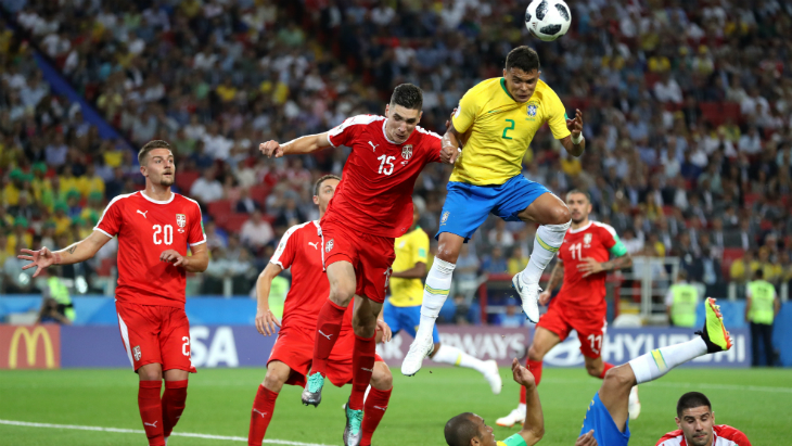 А вот Тиаго Силва забил