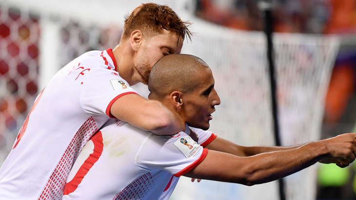 Футболисты сборной Туниса