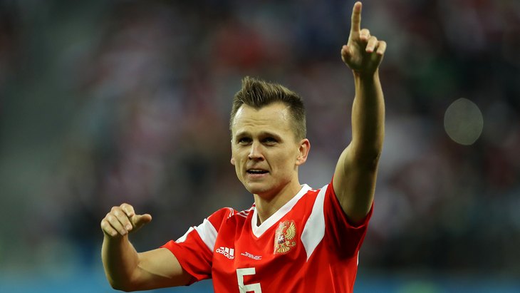 Денис Черышев забил три важных мяча для сборной России