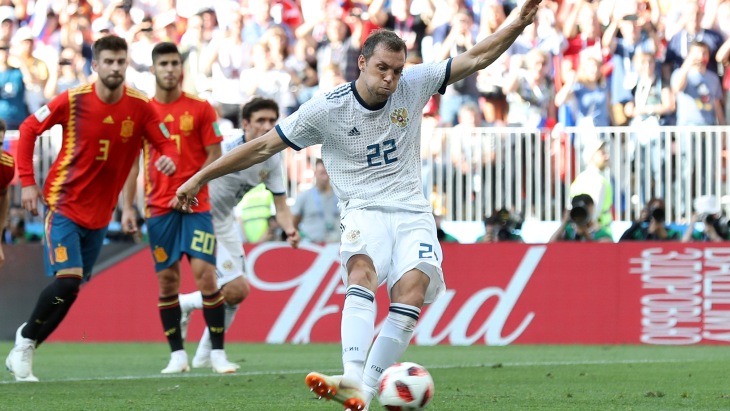 Артем Дзюба реализовал пенальти