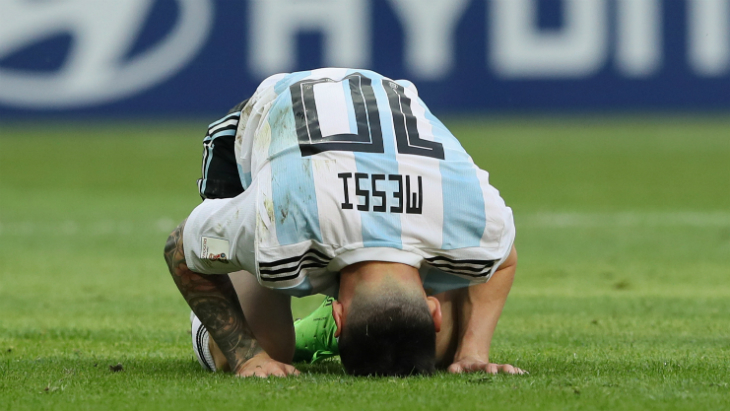 Мсси сокрушен Францией