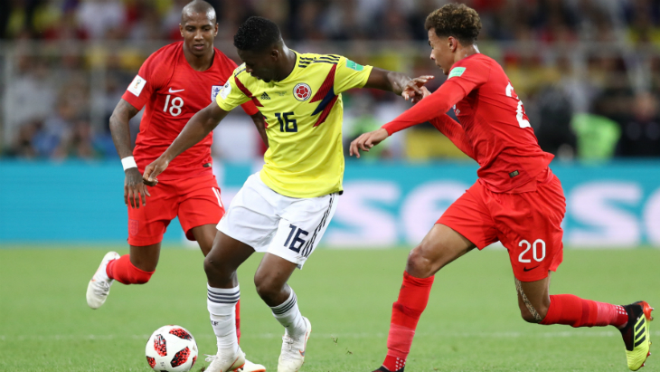 Англия — Колумбия