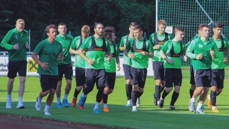 «Рубин» на сборах в Австрии